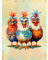 luckyarina Diamond Painting Erwachsene Huhn- Tiere Diamont Painting Bilder, Huhn 5D Diamond Painting Bild als Geschenk für Home Wand Décor 30X40CM