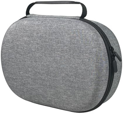 AVZYARDY Stoßfeste schützende Hartschalenhülle aus mit Netz-Tragetasche, tragbare Reisehandtasche for Apple -Headset-Zubehör