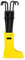 Balvi Porte-Parapluie Rain Boots Couleur Jaune Bonne Circulation de l'air, bac de récupération de l'e