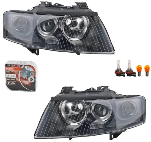 Johns, Scheinwerfer + Nightbreaker passend für Audi A4 Cabrio 8H H7/H9 L+R