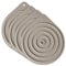 Microwave Plate Warmers Food Warming Mat for Warming Dinner Plates, Multi-Purpose Silicone Food Warmers, Non-Slip Silicone Mats Heat Resistant Serving Mats for Oven Hot Pan Dinner Cooking (4PCS A)