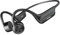 Wantek Auriculares con sonido óseo Bluetooth 5.3, auriculares abiertos para nadar, 32 GB de memoria MP3, inalámbricos, deportivos, IP68, resistentes al agua, para correr, ciclismo, senderismo
