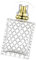 Gogogmee Botella de Perfume de Vidrio Recargable Atomizador de Portátil y Elegante para Diseño de Celosía para Mantener la Fragancia