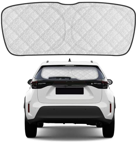 Parasol para Coche Ventana Trasera Reemplazo para Toyota Yaris Cross 2020-2026, Plegable Parasol para Parabrisas de Coche, Bloquea El 99% de Los Rayos UV y Mantiene Fresco El Vehículo