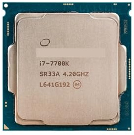 Processeur CPU I7 7700K 4,2 GHz Quad Huit Threads 8 Mo 91 W LGA 1151