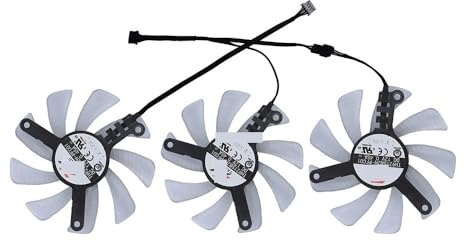 FANFAOZ Für Grafikkühler, GPU-Grafikkartenlüfter, TH9215B2H-PFC01, für Palit für RTX 3080 3070Ti 3090 3080Ti für GameRock OC, VGA-Kartenkühlung(Triple Fan)