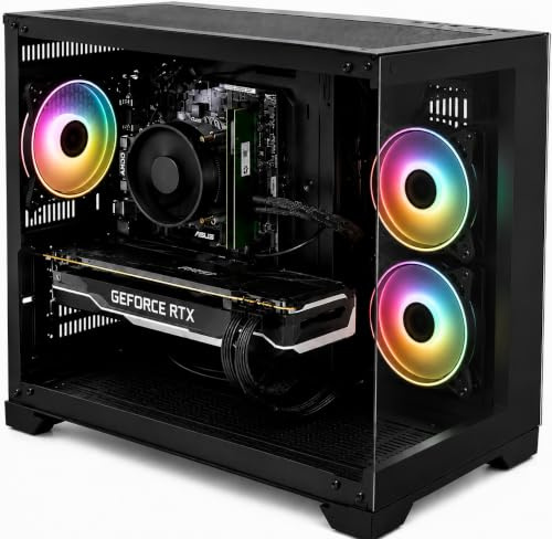 OTZ Gaming PC Ryzen 5 5500 RTX 5060 8GB 32GB DDR4 Ram 500 GB 1 TB HDD Windows 11 700W PSU VR Ready Gaming Computer.