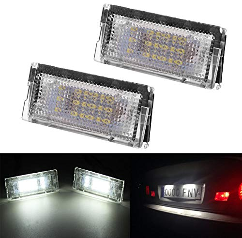 LED Kennzeichenbeleuchtung CANBUS fehlerfrei weiß Paar für BMW E46 1998-2005
