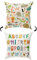 KongMoTree Kissenbezug mit niedlichem Tier-Alphabet, bunte Regenbogen-ABC-Buchstaben, dekorative Baumwoll-Leinen-Kissenbezüge für Spielzimmer, Kinder, Couch, Schlafzimmer, Kinderzimmer, Kleinkinder,