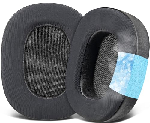 SOULWIT Kühlgel Ersatzpolster Ersatz Ohrpolster für AKG Pro Audio AKG K361, K361BT, K371, K371BT Kopfhörer, Ohrpolster mit Hochdichtem Geräuschisolierschaum