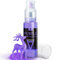Essbarer Glitzer Spray Set - 20g Lebensmittel Glitzer Glitzerstaub für Getränke, Champagner, Kuchen - Essbarer Metallisch Lebensmittelfarbe Pulver zum Cocktails, Wein, Likör, Backen, Torten (Lila)