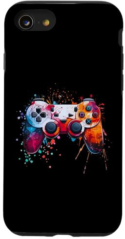 iPhone SE (2020) / 7 / 8 Gaming Controller Colourful Case