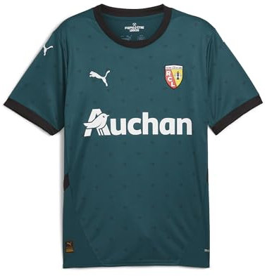 PUMA Maillot RC Lens Away pour homme 2024 2025 adultes, Vert, L