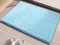 LEZUAN Badematte aus Chenille, Weich Badteppich, rutschfest Badvorleger, Absorbent Badezimmerteppich, Flauschig & Waschbar(Blau,60 x 90 cm)
