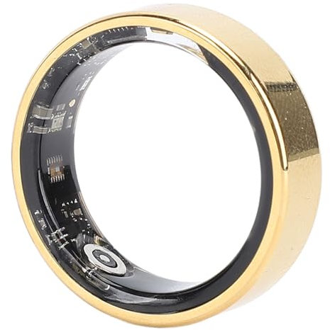 Smart Ring, Smart Ringe für Männer und Frauen, Gesundheits-Tracker-Ring Zur Überwachung von Fitness, Schlaf und Herzfrequenz, Fitness-Ring mit 6 Tagen Akkulaufzeit, APP für