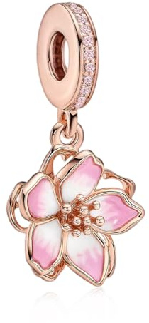 LMLMECREA Charms Anhänger Kompatibel mit Europäische Armbänder | Tiere,Schildkröte,Hund,Katze,Reisen,Eiffelturm,Geschenk für Frauen