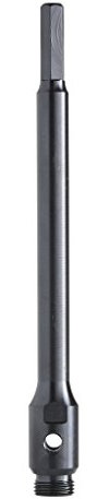 DTW Dry Diamond Core Drill Bit Plumbers & Builders Premium Segment Hole Cutter, Hex Ext Adaptor 12mm x 240mm