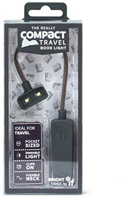 IF The Really Compact Travel Book Light (Gray) (The Really Useful Book Light Range), Grey