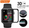 LucBuy Protector de Pantalla Apple Watch de 38 mm/42 mm para el Protector de Pantalla de Vidrio Templado iWatch Cobertura Total 3D, Anti-Burbujas HD, antiarañazos para iWatch Serie 3/2/1 (42mm)