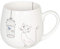 Könitz Cats and Birds Kuschelbecher, Becher, Tasse, Kaffeetasse, Bone China, Katze, 400 ml, 11 7 343 2298