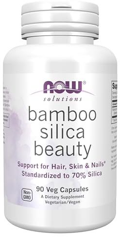 NOW Foods Bamboo Silica Beauty, 90 Vcaps, 150 g