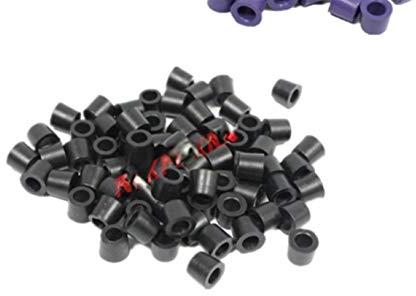 AN Claral 50pcs, Aria condizionata 1/4 '' di Carica Tubo, 1/4 '' 5/16 '' 3/16 '' valvola Guarnizione, Collettore di Riparazione della Guarnizione Kit di Sostituzione, (Color Name : Black Color)