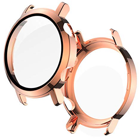 Shieranlee Protecteur d'écran Compatible avec Huawei Watch GT 2 42mm, 2 Pièces Housse de Protection en TPU Souple Protecteur Case Cover pour GT 2