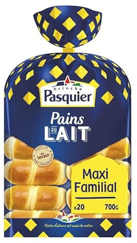BRIOCHE PASQUIER - Pains Au Lait 700 G - Lot De 4 - Offre Special