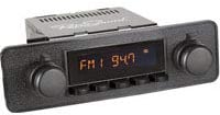RETROSOUND Motor-6 DAB+ Komplett-Set Black RSD-Black-6 mit Zubehör Autoradio für Oldtimer und US-Cars