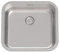 Roca,Porto ,Fregadero de 1 cubeta de acero inoxidable,A870R10400