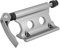Accessori per Bici, Clip di Fissaggio della Forcella Anteriore della Bicicletta Supporto per Forcella della Bici in Lega di Alluminio a Sgancio Rapido Portapacchi(Titanio scuro)