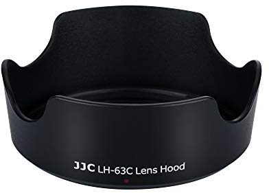 JJC Gegenlichtblende für Canon RF-S 14-30mm F4-6.3 is STM PZ, RF 24-50mm f/4.5-6.3 is STM, EF-S 18-55mm F3.5-5.6 is STM & EF-S 18-55mm F4-5.6 is STM Objektiv Ersetzt Canon EW-63C (58mm)