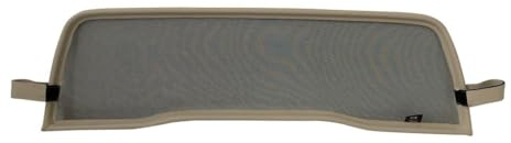 PureWind Windschott kompatibel mit Mazda MX5 Typ ND Baujahr 2015-2020 (Beige) - Windschott Universal mit Anbaumaterial