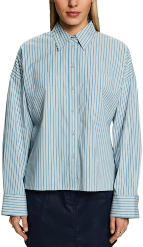 ESPRIT Damen 014EE1F302 Bluse, 430/BLUE, XS