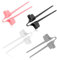 Rumyve Plastic Finger Chopsticks,4 pcs Lazy Auxiliary Chopsticks to Keep Hands Clean Snack Chopsticks Can be Reused to Play Games for Work and Study at Home and in The Kitchen
