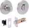 HANDLEZONE® SSS Bathroom Toilet Door Kit - Turn with Indicator Release - Satin Stainless Steel - 76mm Bolt with 57mm Backset