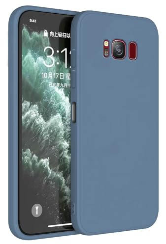 Topme Handyhülle Hülle Fur Samsung Galaxy S8 (5.8 Inches) Case Schutzhülle, Hautschutz Aus TPU Silikonhülle - Lavendelgrau