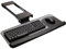 LANNADD Tastaturablage, Tastaturauszug Verstellbares, Pc Tastatur-Auszug Tastatur-Ablage Schreibtisch-Halterung Tastatur Ständer Mit Gleitschiene Untertisch Tastaturschublade