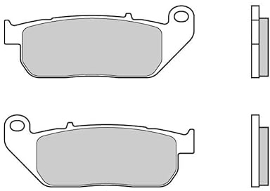 BREMBO Bremsbeläge Satz Dicke/Stärke 8,9mm 07HD13SA