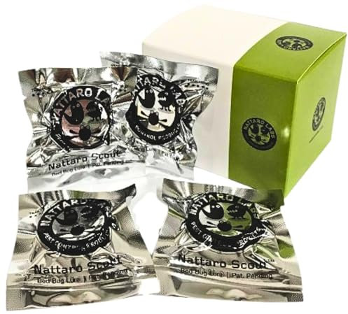 Bed Bug Trap – Interceptor, Monitor & Detector | Chemical-Free Bed Insects Prevention, Lure & Control | Indoor Bedbug Treatment for Home, Mattress, Furniture & Travel Use