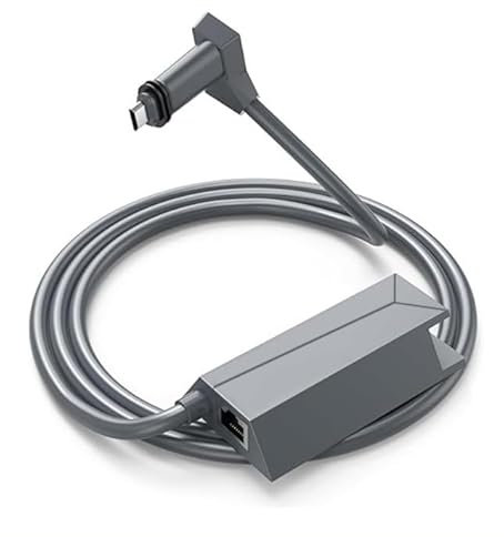 Ethernet Adapter Compatible with Starlink Gen 2 Standard Actuated Wired to RJ45 Gigabit External Network Internet