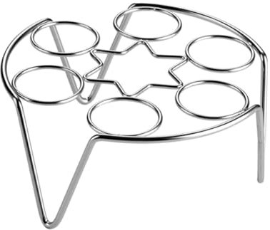 2 Soportes Multifuncionales Para Utensilios De Cocina Rejilla De Vapor De Acero Inoxidable De Grado Alimenticio Aptos Para Lavavajillas Para Huevos Pescado Y Verduras.