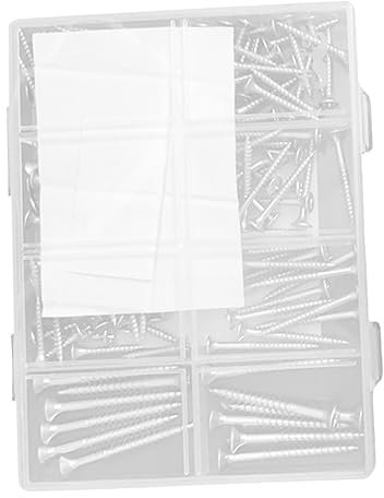 FUNOMOCYA Schraubenset Mit Selbstschneidenden Schrauben Flachkopfschrauben Aus Kohlenstoffstahl Für Holz Wand Und Terrassenmöbel