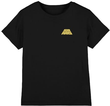 Star Wars Galactic Empire Unisex Kids T Shirt, Black, 12-13 Years
