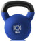 KK Kettlebells Cast Iron Neoprene Coated Weights Lifting Strength Training Home Gym Exercise (Blue - 18kg)