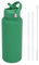 HAHIII Bottiglia d'acqua personalizzata 1000ml/1L/32oz Tumbler Flask con cannuccia Tumbler regalo personalizzato con manico rivestito Tazza(34(No Name))
