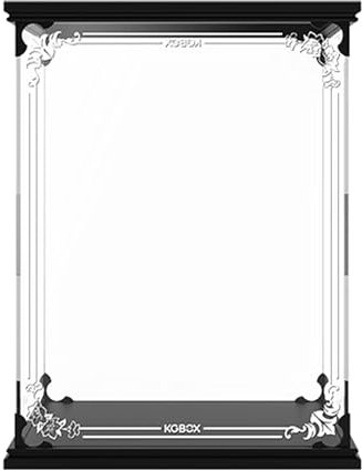 Acrylic Display Case for Lego 10311 Orchid Building Kit Model, High-Definition Dustproof and Protective Transparent Showcase for Collectibles 36x36x46cm (Case Only)