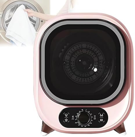 Secadora de condensador portátil – Mini secadora compacta para espacios pequeños, encimera o montaje en pared, solución de secado eficiente