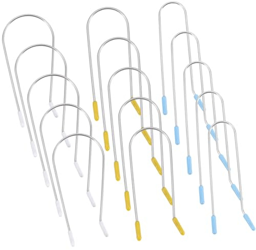 DECORNIJIA 24 Stück Lockenwickler Clips aus Edelstahl als Ersatz für Heißwickler mit Einfachem Design zur Sicheren Fixierung und Vielseitigen Anwendung für Damen und Herren