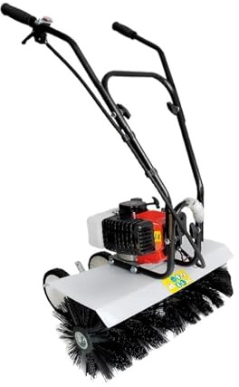 Artificial Turf Brush Road Economic Powered Snow Power Broom Dust Cleaner Sweeper Machine Large Cleaning Area